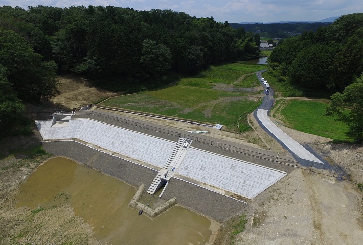 上ノ池地区ため池整備工事