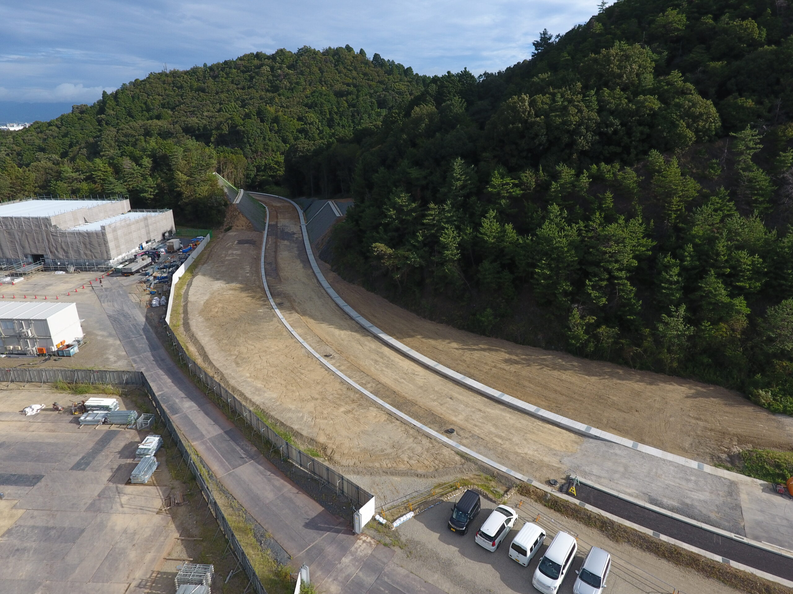 東部六地蔵東西線道路整備工事